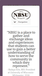 Mobile Screenshot of nbsu.org