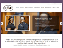 Tablet Screenshot of nbsu.org
